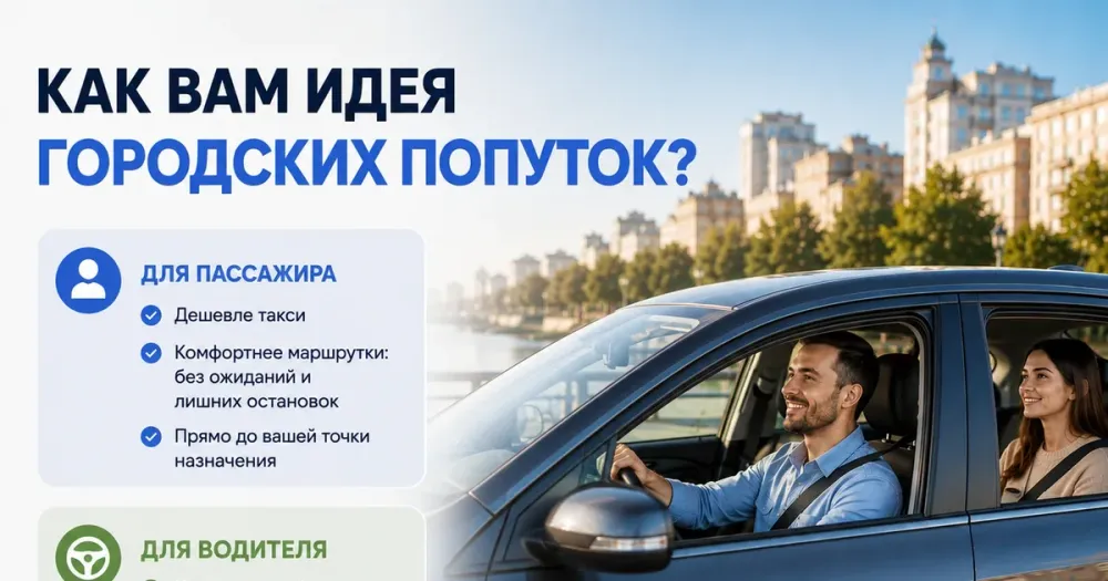 Автомобиль с пассажирами на улице Ярославля, попутки обсуждают жители