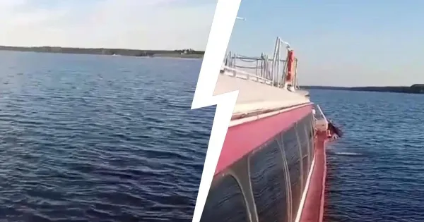 Скоростной теплоход «Вос